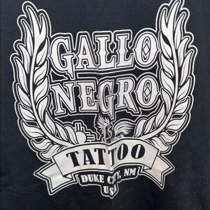 Port and Company Black Graphic Tee